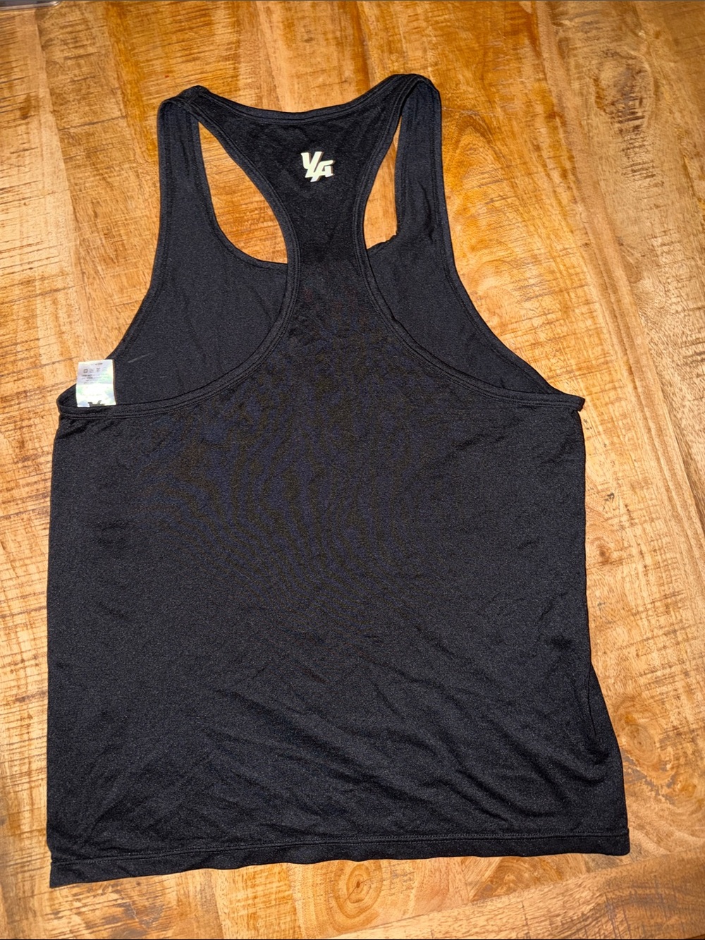 YoungLA Black Performance Racerback Tank - Picture 2 of 5